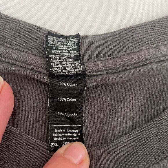 Men's "The First 60 Years of Childhood are Always the Hardest" T-Shirt Size 2XL - Picture 4 of 4